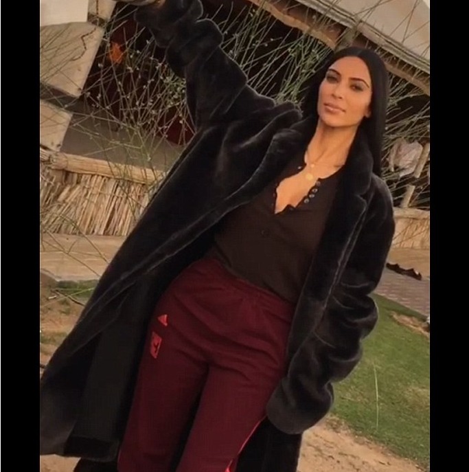 image credit: Kim Kardashian Snapcat image credit: Kim Kardashian Snapcat