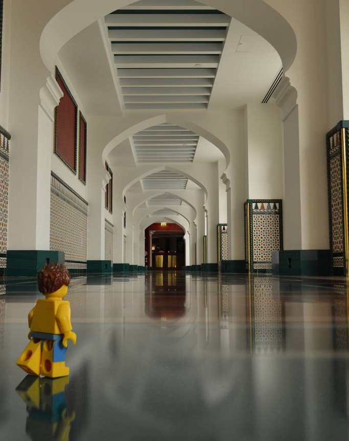image credit:thelegobackpacker/Instagram Lego Backpacker