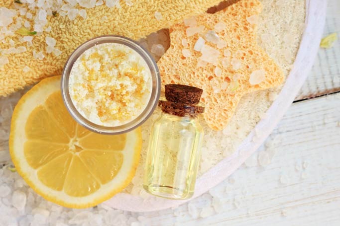 Lemon scrub Lemon scrub