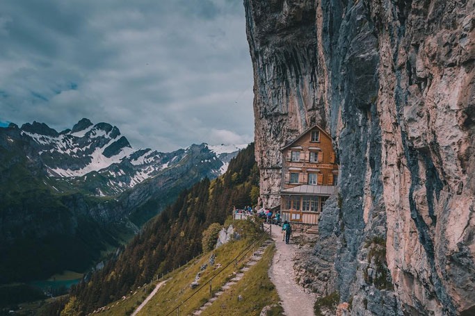 Mountain Guest House - Berggasthaus Aescher, Switzerland Mountain Guest House - Berggasthaus Aescher, Switzerland