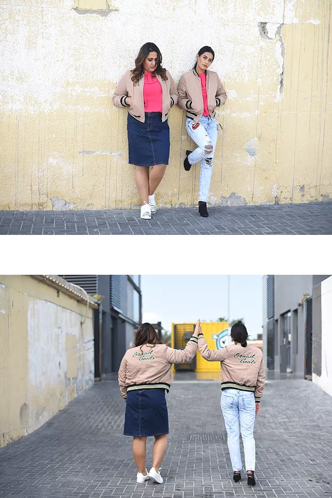 images courtesy Niggi Phulwani and Sadaf Khan plus size blogger dubai