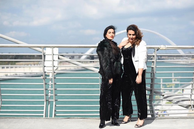 images courtesy Niggi Phulwani and Sadaf Khan plus size blogger dubai