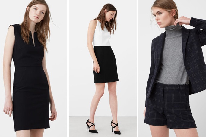 Mango Fitted textured dress/Bicolor dress/Check shorts available at shop.mango.com (image credit:shop.mango.com) Mango Fitted textured dress/Bicolor dress/Check shorts available at shop.mango.com (image credit:shop.mango.com)