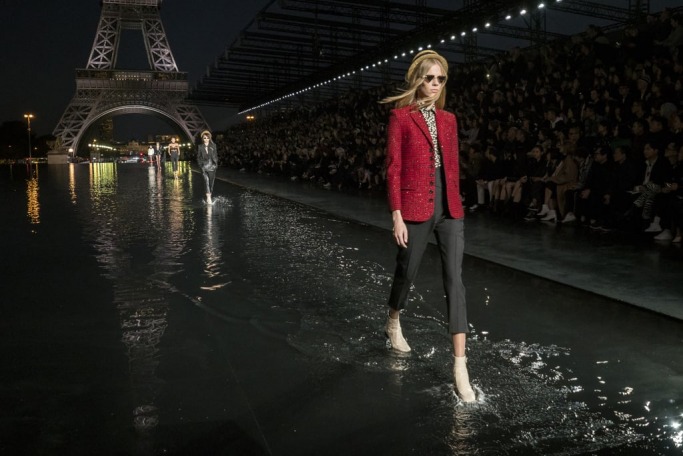 Saint Laurent Spring Summer 19, PFW Saint Laurent Spring Summer 19, PFW 3