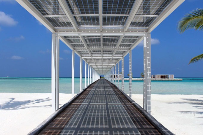 The World's First 100% Solar-Powered Luxury Resort The World's First 100% Solar-Powered Luxury Resort
