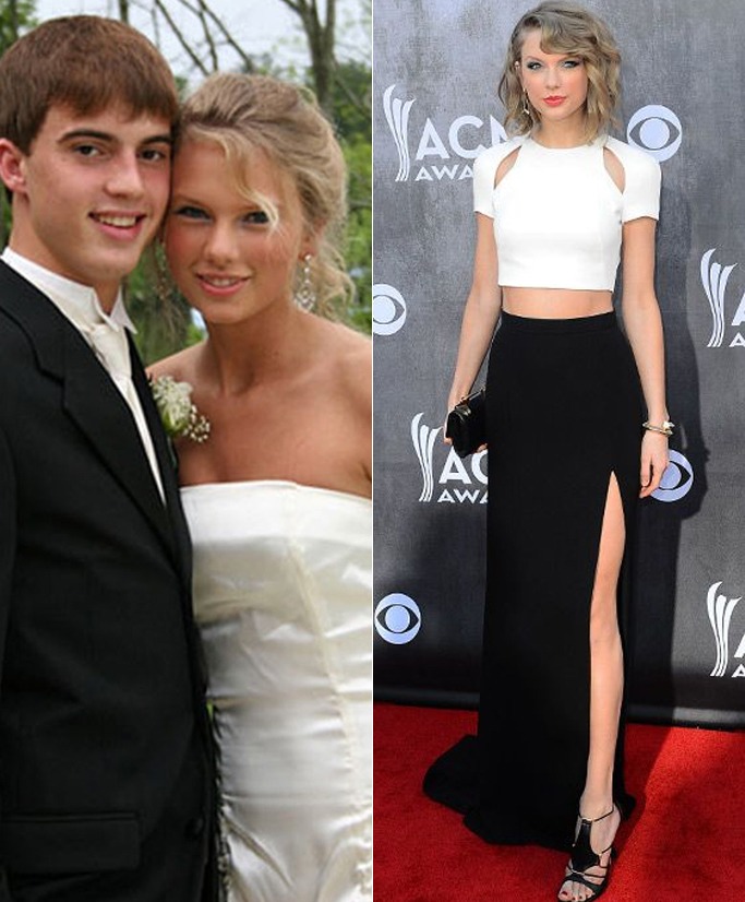 image credit: Pinterest Taylor Swift prom dress