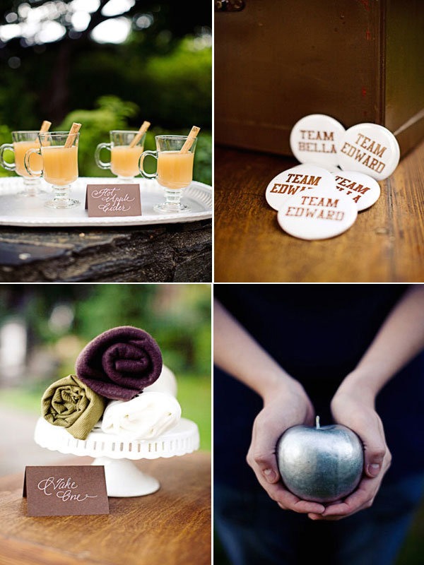 Twilight themed wedding Twilight themed wedding