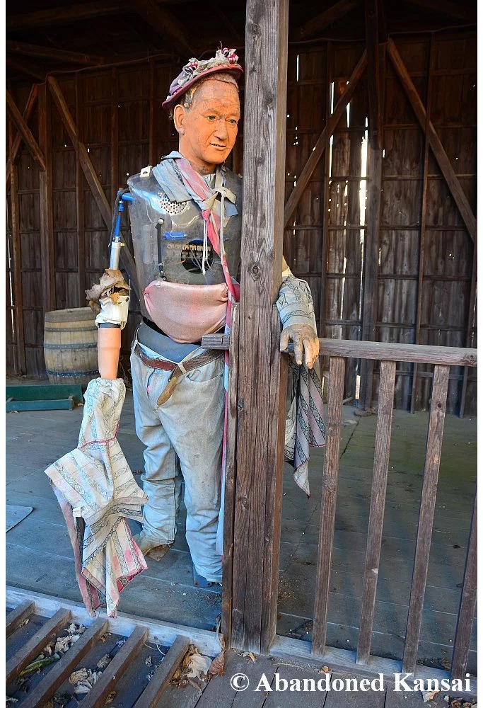 image credit:abandonedkansai.com Western Village, an abandoned theme park in Niko, Japan
