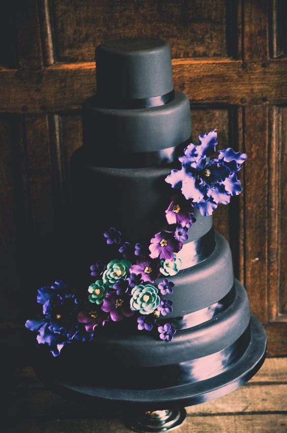 Black accents in your wedding Weddings trends 2018