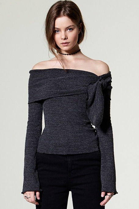 Storets - Aina Ribbon Off-the-Shoulder Top Storets - Aina Ribbon Off-the-Shoulder Top
