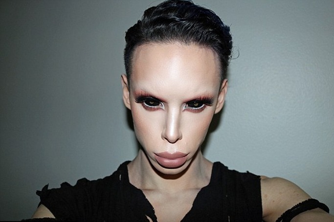 Man Spent $50,000 On Plastic Surgery To Transform Into A 'Genderless' Alien Man Spent $50,000 On Plastic Surgery To Transform Into A 'Genderless' Alien