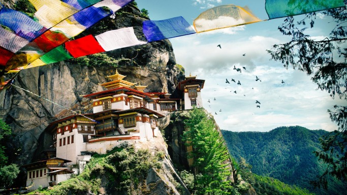 Fly over Bhutan’s mountains Unique holidays for 2018
