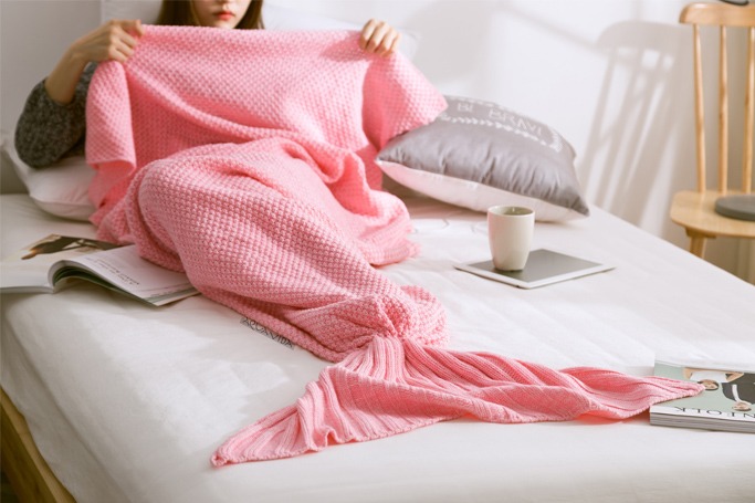 Aqua Vida - Pink Mermaid Blanket Aqua Vida - Pink Mermaid Blanket