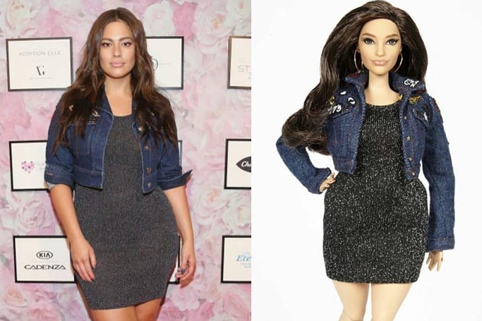 Ashley graham barbie doll Ashley graham barbie doll