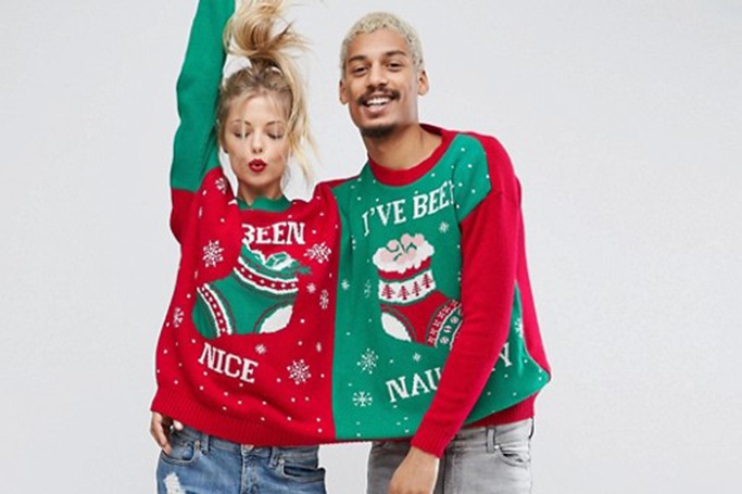 Boohoo - Two Person Christmas Jumper