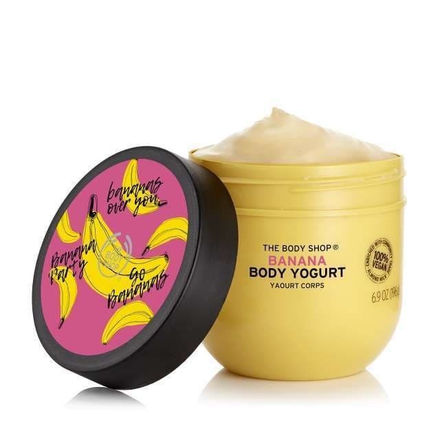 Banana Body Yogurt Banana Body Yogurt The Body Shop Dubai