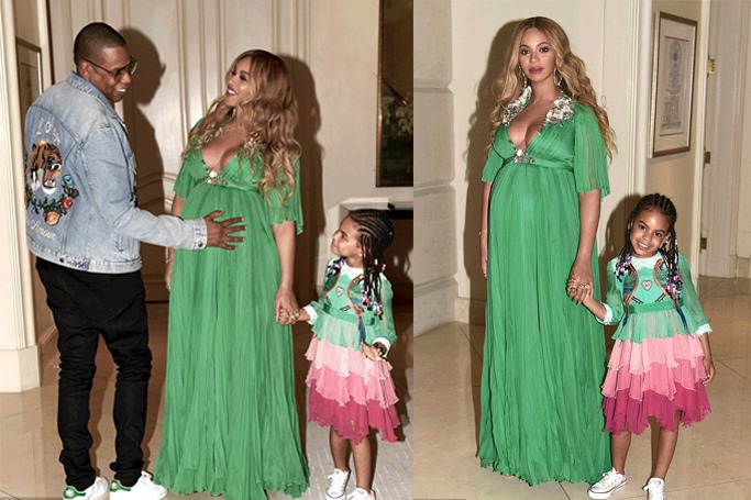 beyonce maternity fashion