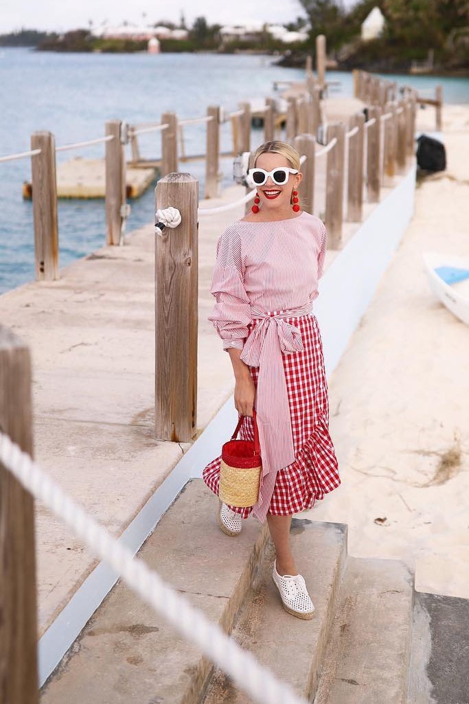 gingham summer trend 2017 gingham summer trend 2017