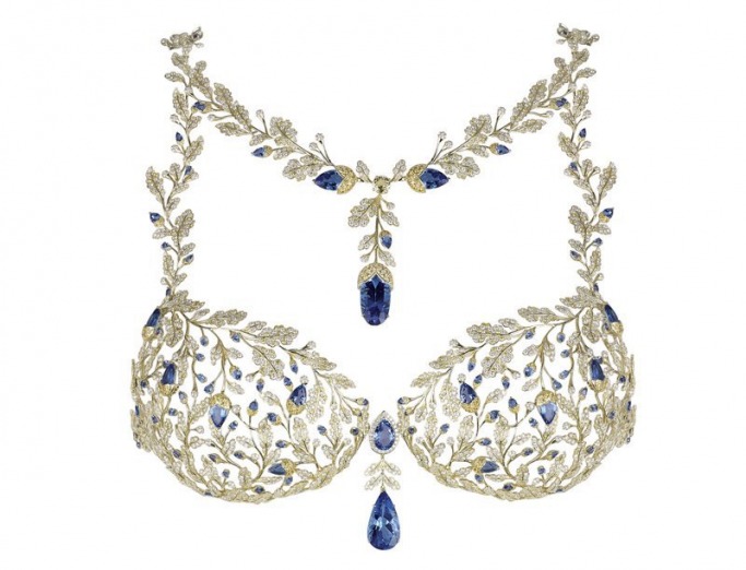 Victoria Secret Fantasy Bra by Middle East jewellers 