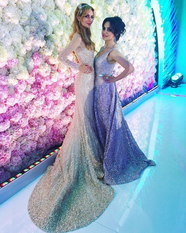 Salome Kintsurashvili Famous Brides in Elie Saab Wedding Dresses -Salome Kintsurashvili