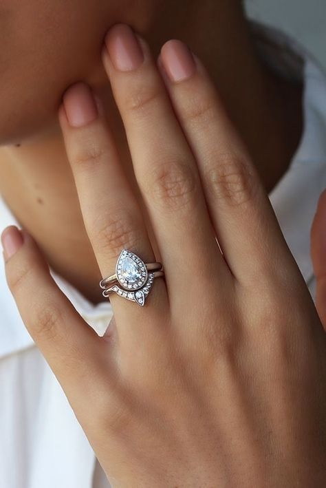 Ring Stacks Engagement ring trends 2018