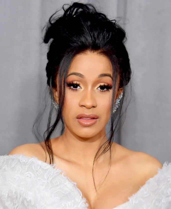 Cardi B Grammys beauty looks