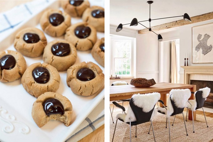Chocolate Peanut Butter Thumbprint Cookies Chocolate Peanut Butter Thumbprint Cookies