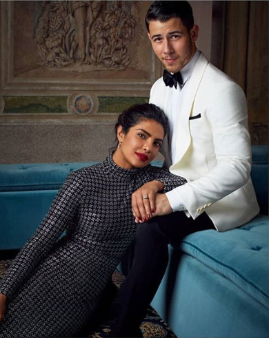 Priyanka Chopra And Nick Jonas At Ralph Lauren NYFW 