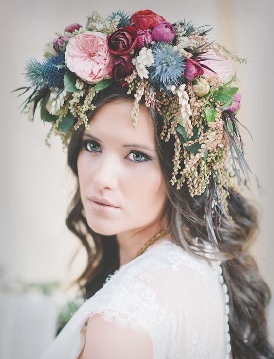 Bridal Flower Crowns Bridal Flower Crowns 6