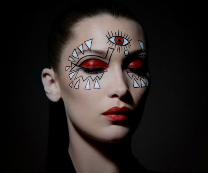 Dior and Bella Hadid Halloween Makeup Dior and Bella Hadid Halloween Makeup