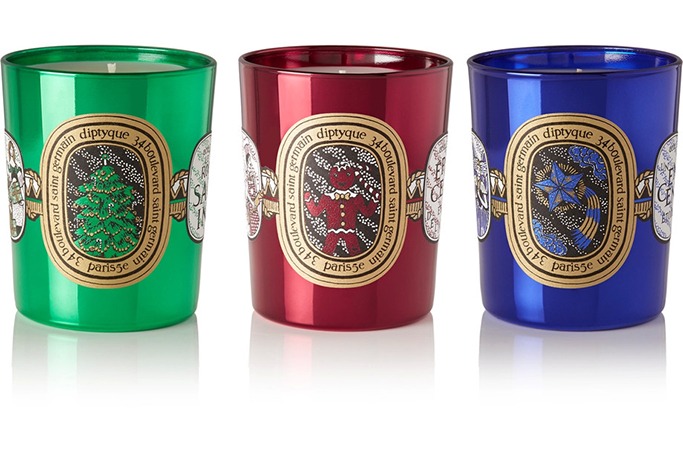 Diptyque - Le Roi Sapin set of three candles