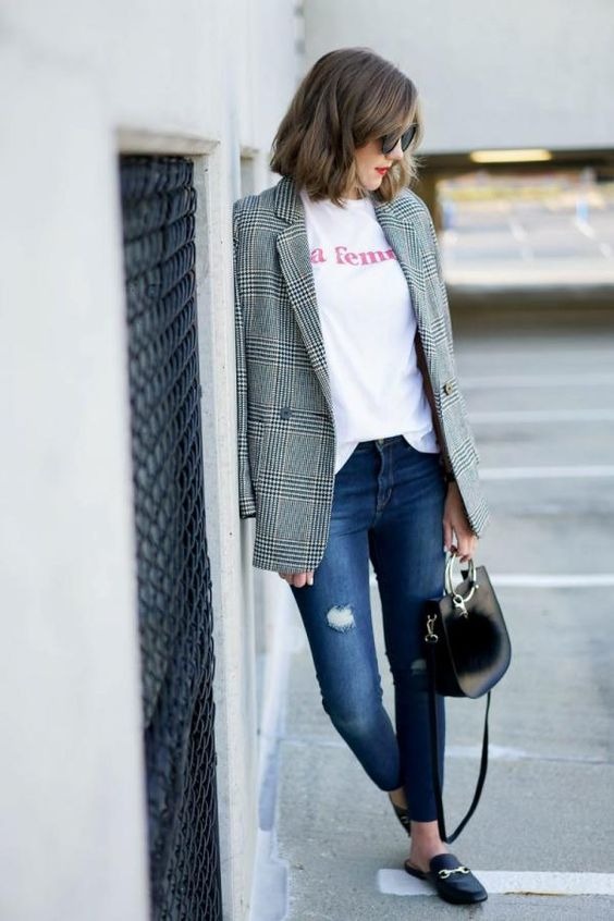 Oversized Blazer trend 