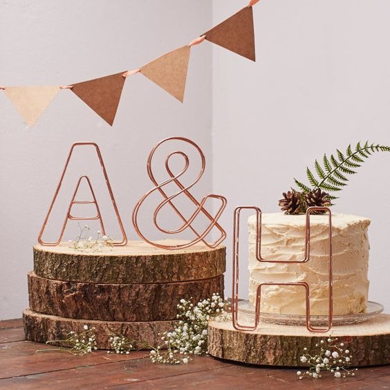 Copper in your wedding 2018 Wedding Trends