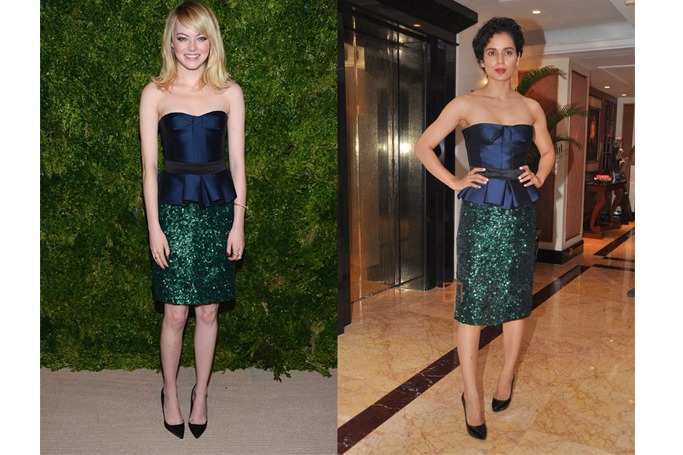 image credit: Pinterest emma stone kangana