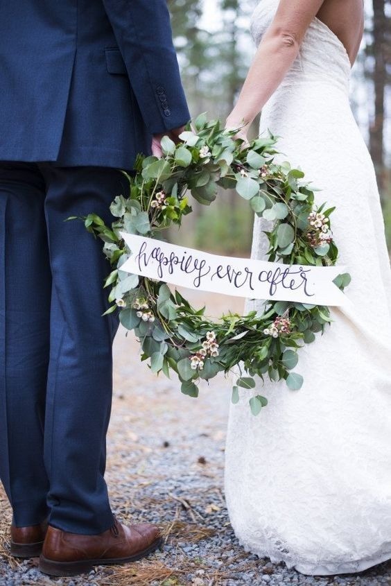 Wedding wreaths Wedding trends 2018