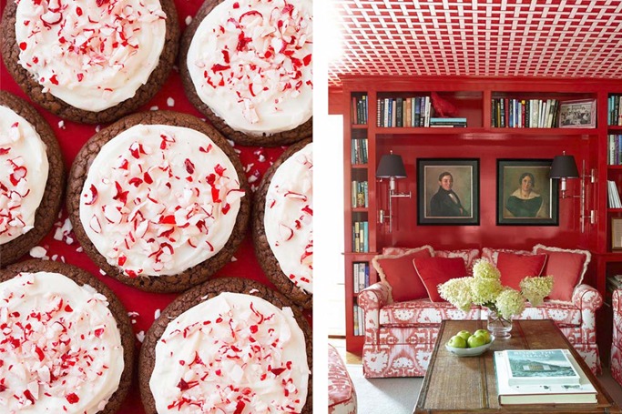 Frosted Peppermint Brownie Cookies Frosted Peppermint Brownie Cookies
