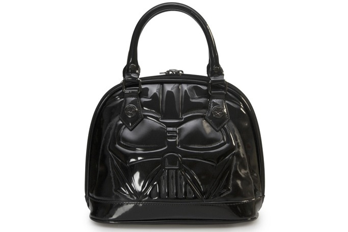 Loungefly x Star Wars Darth Vader Patent Mini Dome Bag