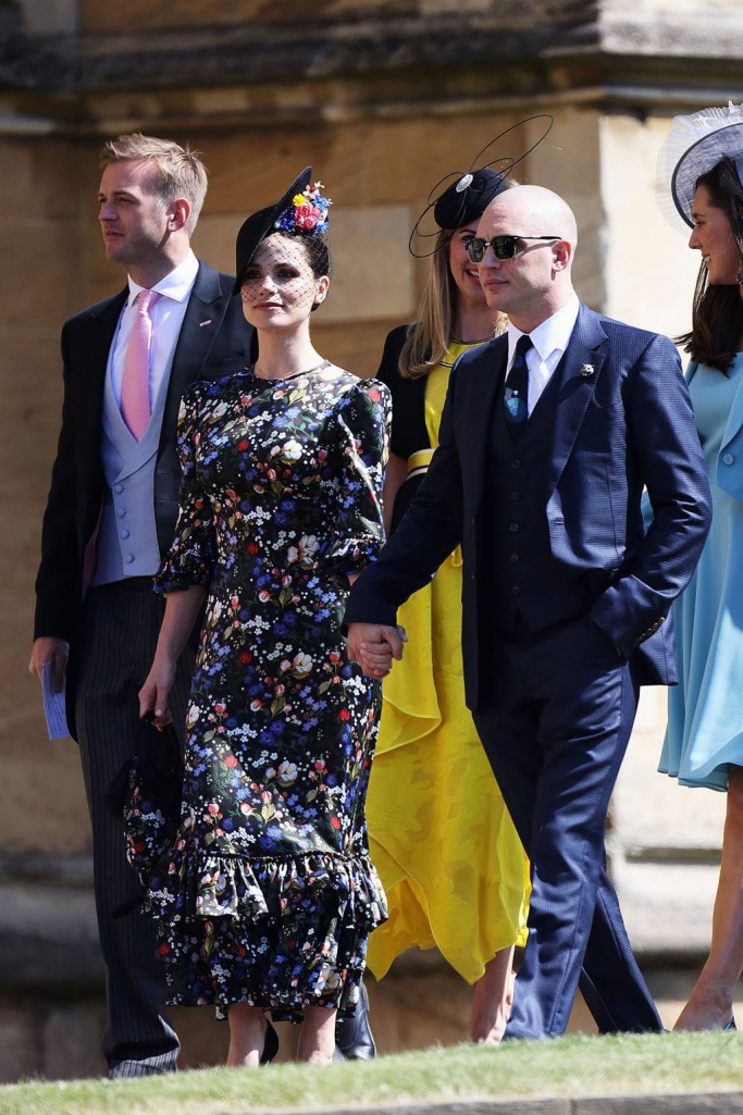 Charlotte Riley and Tom Hardy Guests at the Royal Wedding: Charlotte Riley and Tom Hardy