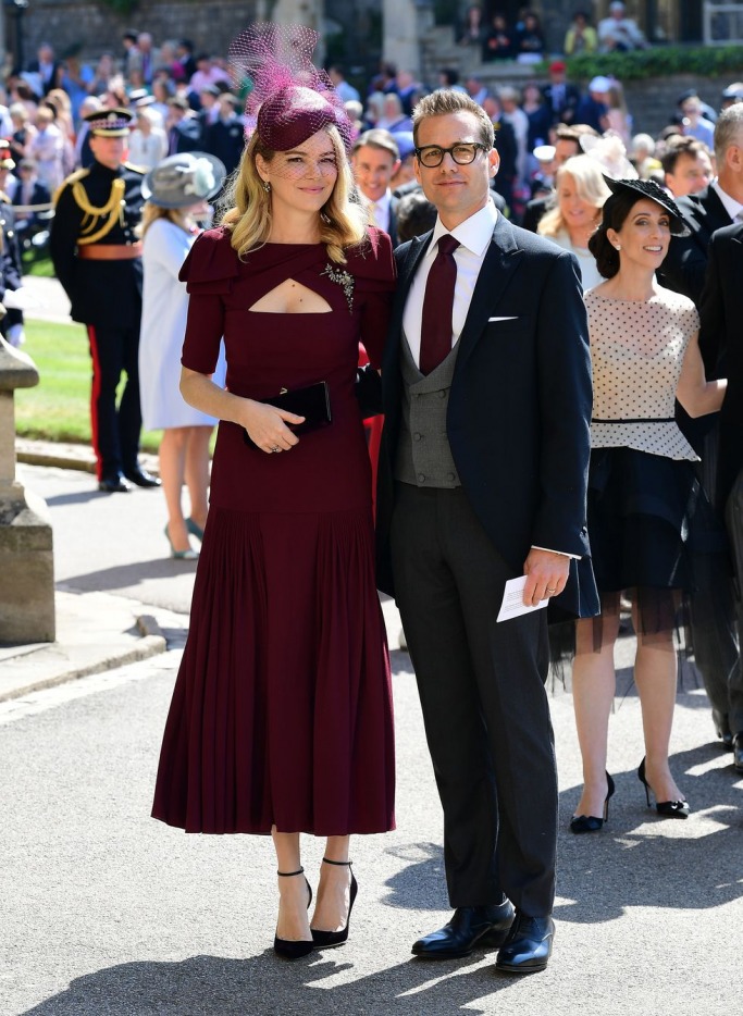 Gabriel Macht and Jacinda Barrett Guests at the Royal Wedding: Gabriel Macht and Jacinda Barrett