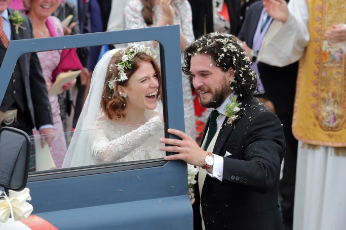 Kit Harington And Rose Leslie Wedding Kit Harington And Rose Leslie Wedding