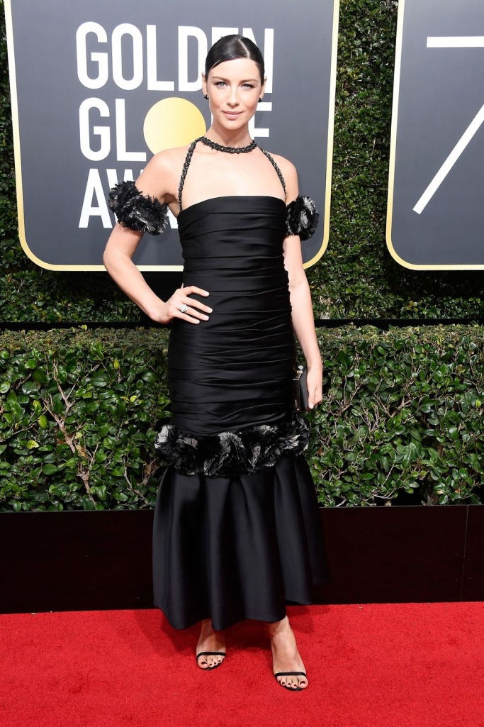 Caitriona Balfe Golden Globes dresses
