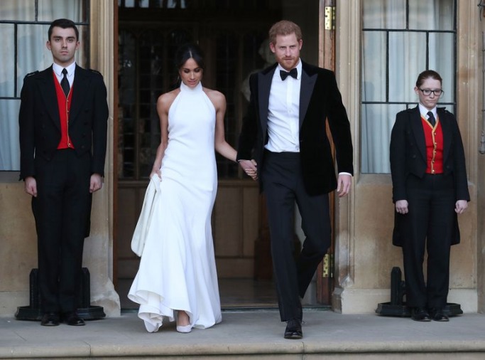 Meghan Markle's Second Wedding Dress Meghan Markle's Second Wedding Dress