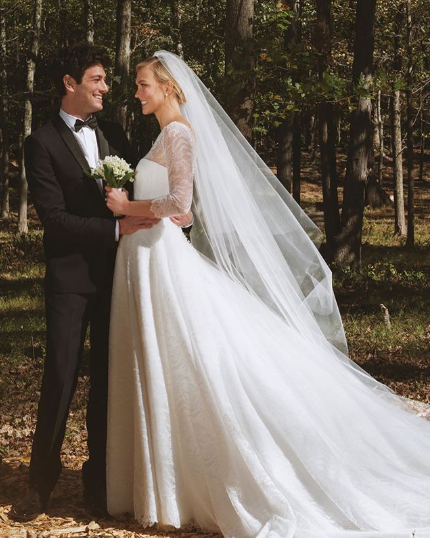 Karlie Kloss Dior Wedding Gown Karlie Kloss Dior Wedding Gown