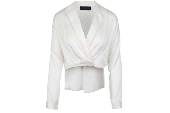 Kendall + Kylie - Surplice Hi-Lo Shirt ($151) Kendall + Kylie - Surplice Hi-Lo Shirt ($151)