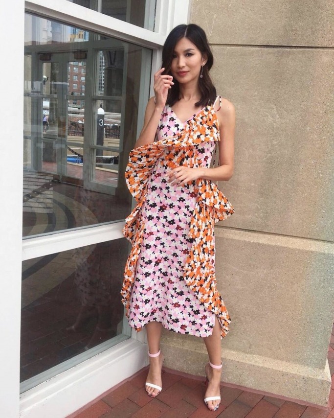 Gemma Chan in Kenzo Gemma Chan in Kenzo