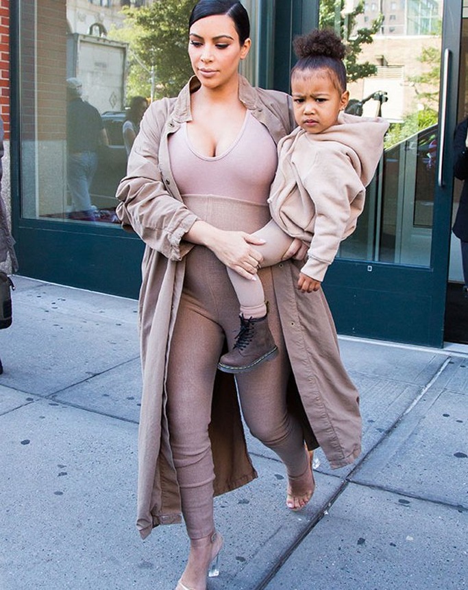 kim k north west matching outfits kim k north west matching outfits