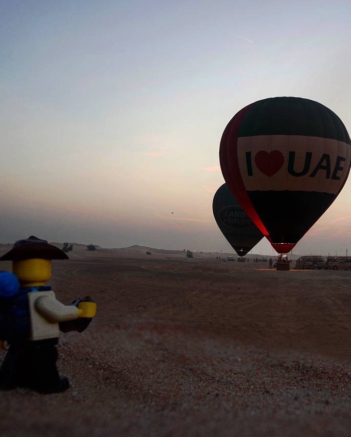 image credit:thelegobackpacker/Instagram Lego Backpacker