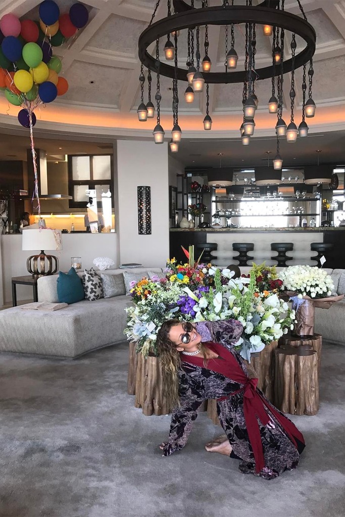 mariah carey 47th birthday home