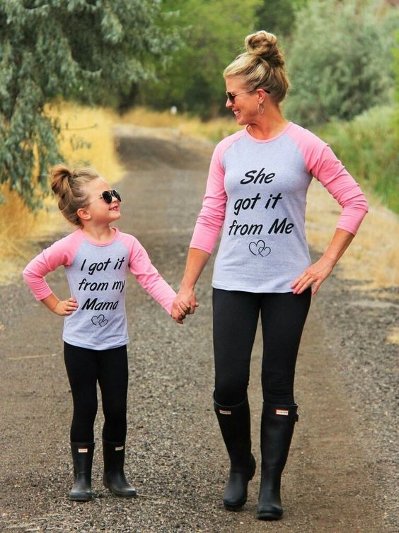 mother-daughter matching outfits mother-daughter matching outfits