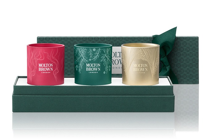 Molton Brown - Festive adorned candle set 